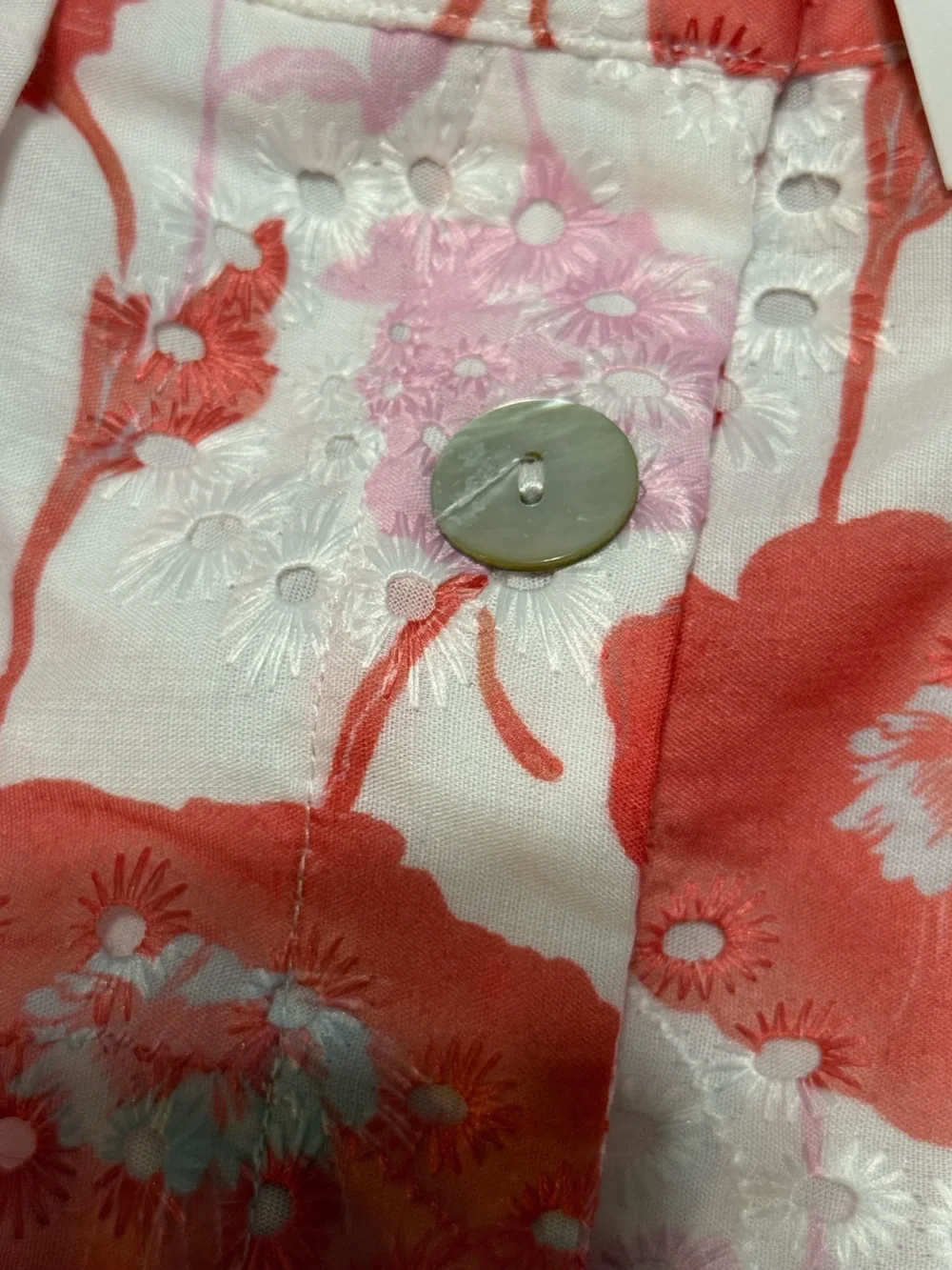 Entro Floral Eyelet Midi Skirt - Picture 4 of 7